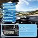 Tire Pressure Monitoring System TPMS, Solar Charge Tire Pressure Monitor with 4 External Sensors & 6 Alarm Modes, 0-99 PSI, Real-time Wireless TPMS for Car Sedan SUV Pickup - with 4 Tire Valve Caps