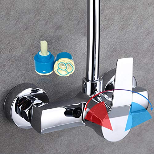 Robinet mural en laiton robuste avec corps de valve durable et ressort premium - 8