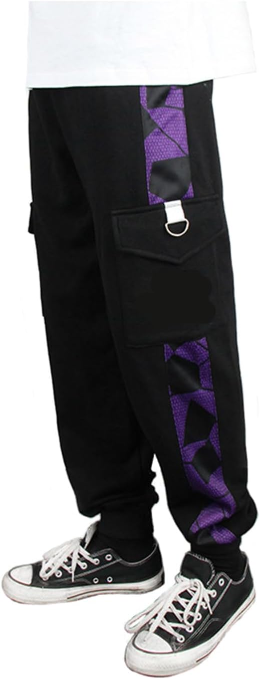 Demon Pants Anime Cargo Jogger Pants Casual Sweatpants Running Trousers with Pockets Hip Hop