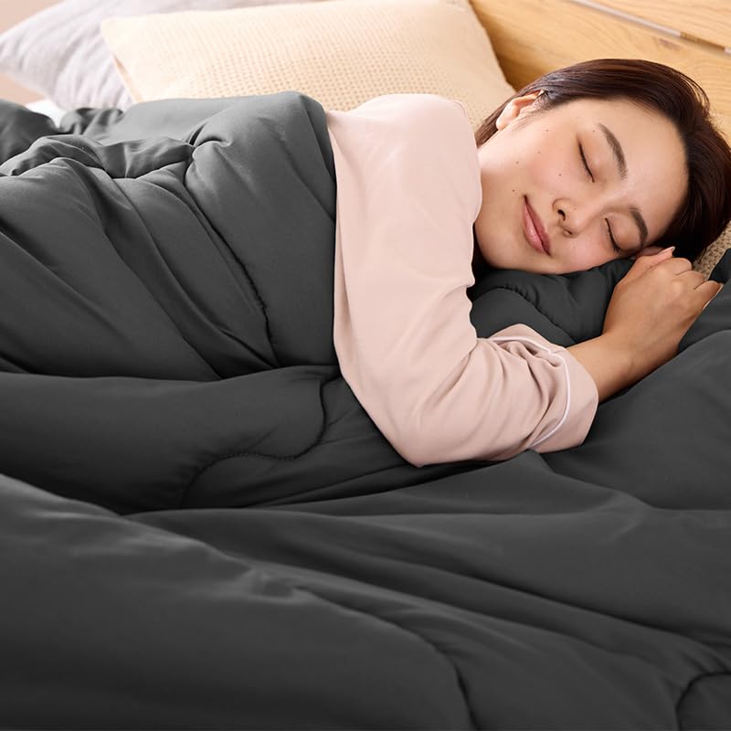 新品未使用！シンサレート掛け布団2枚セット　フリース生地×ピーチスキン生地　
リバーシブル Amazon｜リコメン堂 掛け布団 軽くて暖かい シンサレート フリース
