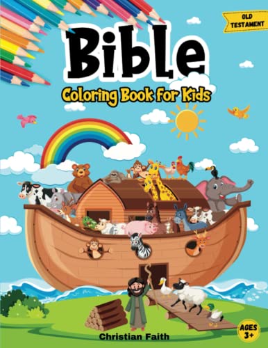 Image of Bible Coloring Book for Kids: Christian Coloring Book for Children with Biblical Illustrations of the Most Memorable Scenes from the Old Testament