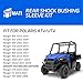 Rear Shock Bushing 8 Pcs & Sleeve 4 Pcs for Polaris Ranger 400 425 500 570 700 800 900 1000 Diesel ETX EV TM