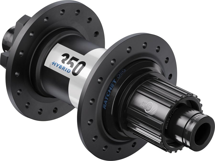 Moyeu arrière 350 hybride 12 mm Boost MicroSpline pour de longues sorties en montagne