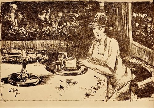 Posters Impression Toile Lady At the Table pour une ambiance poétique