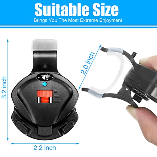 6 Pieces Fishing Bite Alarm Electronic Fishing Indicator Fish Alarm Bite Sensor Fishing Indicator Alarm Fishing Bite Sound Alert Sensitive Electronic Indicator With Led Light For Outdoor Fishing #TOP1