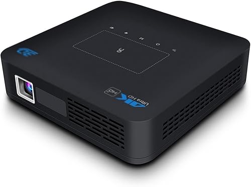 XDCHLK P15 Mini proyector DLP compatible con HDMI, video de bolsillo, portátil, Android, cine en casa, Bluetooth, proyector 3D