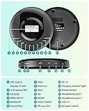 Arafuna Portable CD Player - Discman - DAB+/FM Radio - CD, CD-R/RW, CD Player Bluetooth with Audiobook Function - Antishock - Integrated Battery 2000 mAh - Black - Image 8