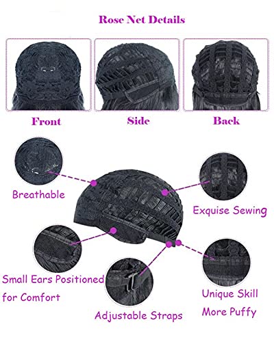 27 Inch Brown Long Curly Cosplay Wig Hair for Women Halloween Party - Image 9