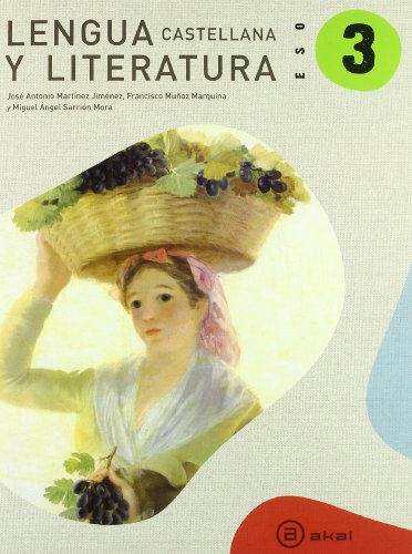 Portada de 3º ESO Lengua Castellana y Literatura