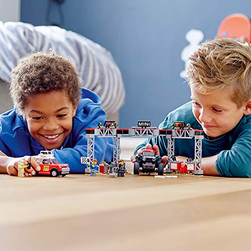 Speed Champions 1967 Mini Cooper S Rally and 2018 Mini John Cooper Works Buggy 75894 Building Kit , New 2019 (481 Piece) - Lego - Immagine 2