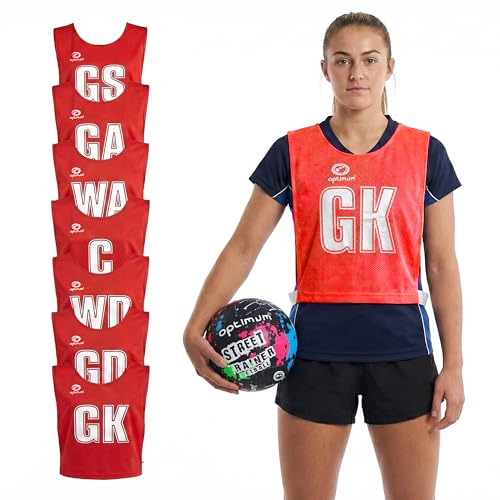 Chasubles de football pour adultes et bavoirs de netball respirants