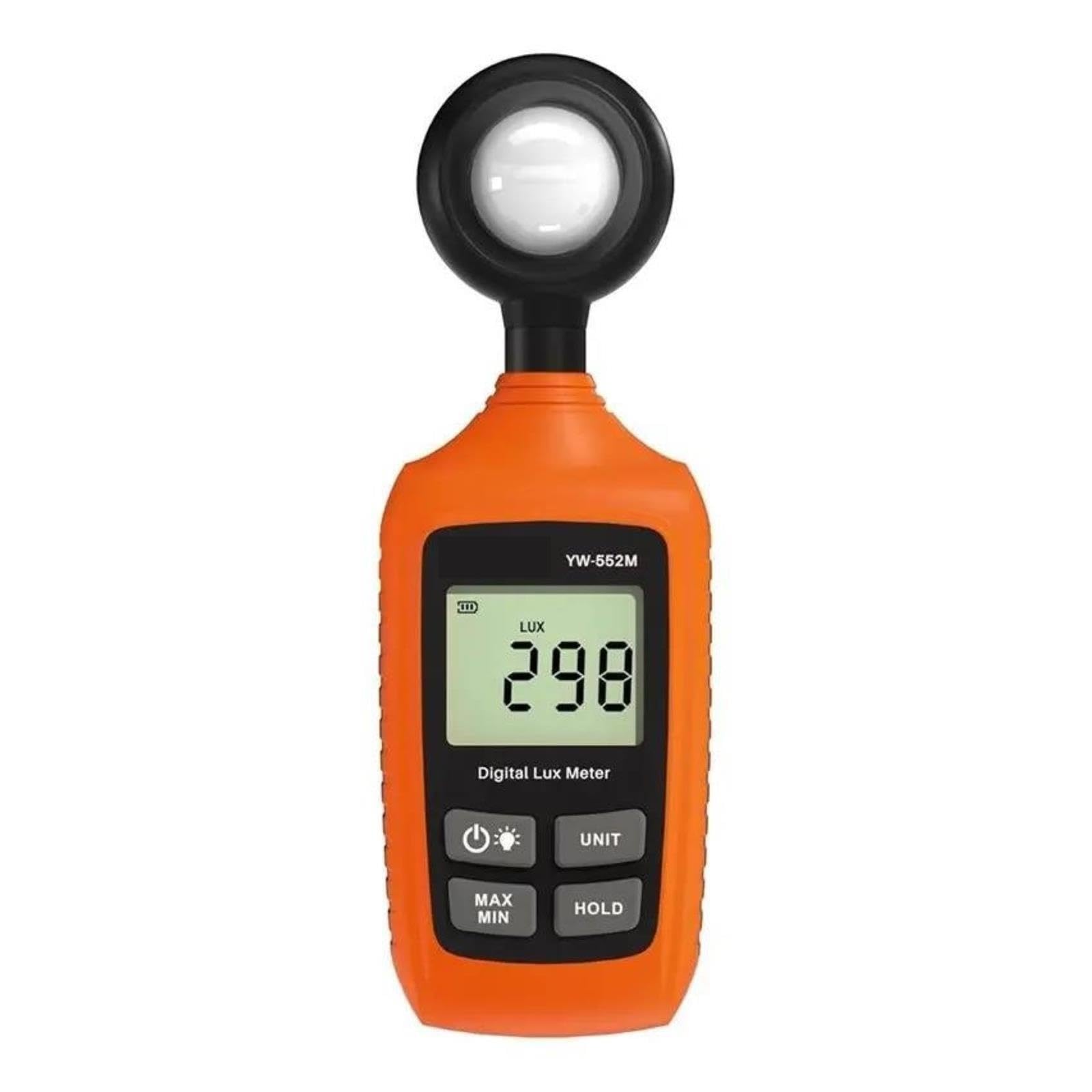 Medidor de Luz, YW-552M Fotómetro Digital 0-200.000 Lux Iluminómetro para fotografía Oficina Luz Interior