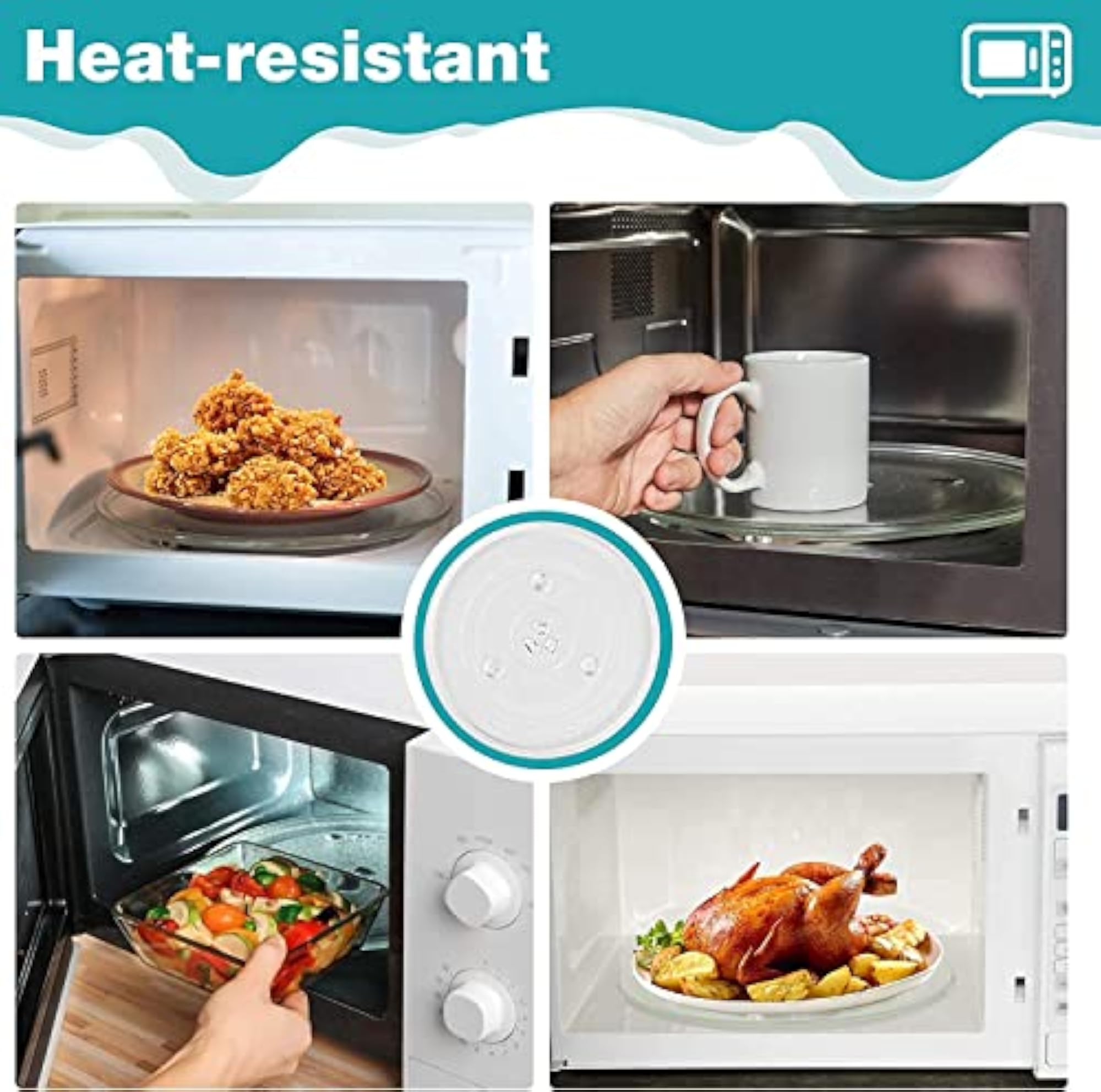 Microwave Turntable Glass Baking Tray Compatible for IFB