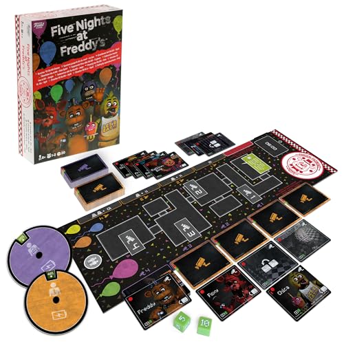 FUNKO GAMES - Five Nights at Freddy's - Überlebe bis 06:00 - das Spiel,...
