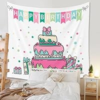 シンプルなバースデータペストリー 横 誕生日タペストリー Amazon.co.jp: GEDWU バースデー タペストリー 横 横長 誕生日
