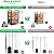 AMAGABELI GARDEN & HOME Firewood Rack with Tools 5-Piece Indoor Fireplace Wood Holders Log Holder Rack Lumber Storage Stacking Stove Wrought Iron Large Logs Fireplace Tools Set Black
