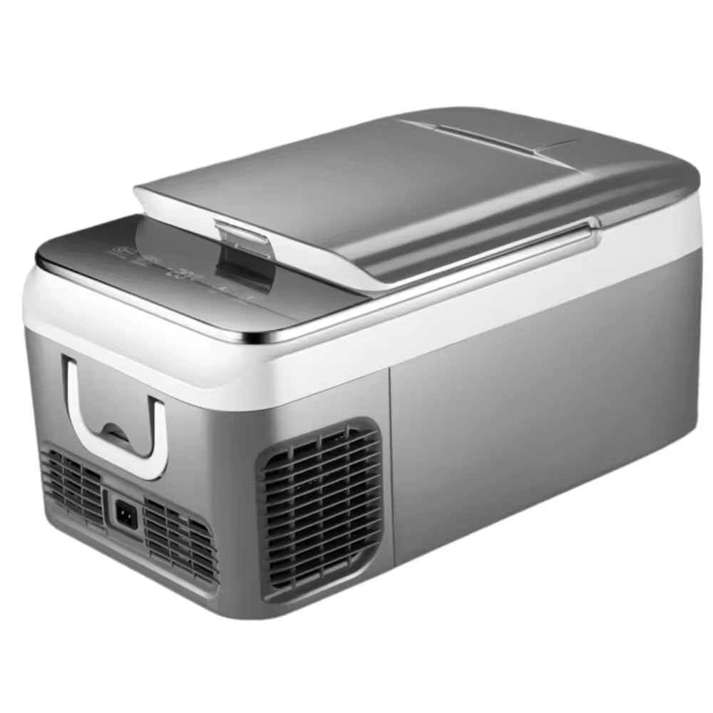 Inuitz nevera portatil electrica 18 litros, nevera portatil, frigorificos pequeños, nevera pequeña con congelador, nevera coche, mini frigorifico, nevera camping, nevera 12v compresor, nevera 12v
