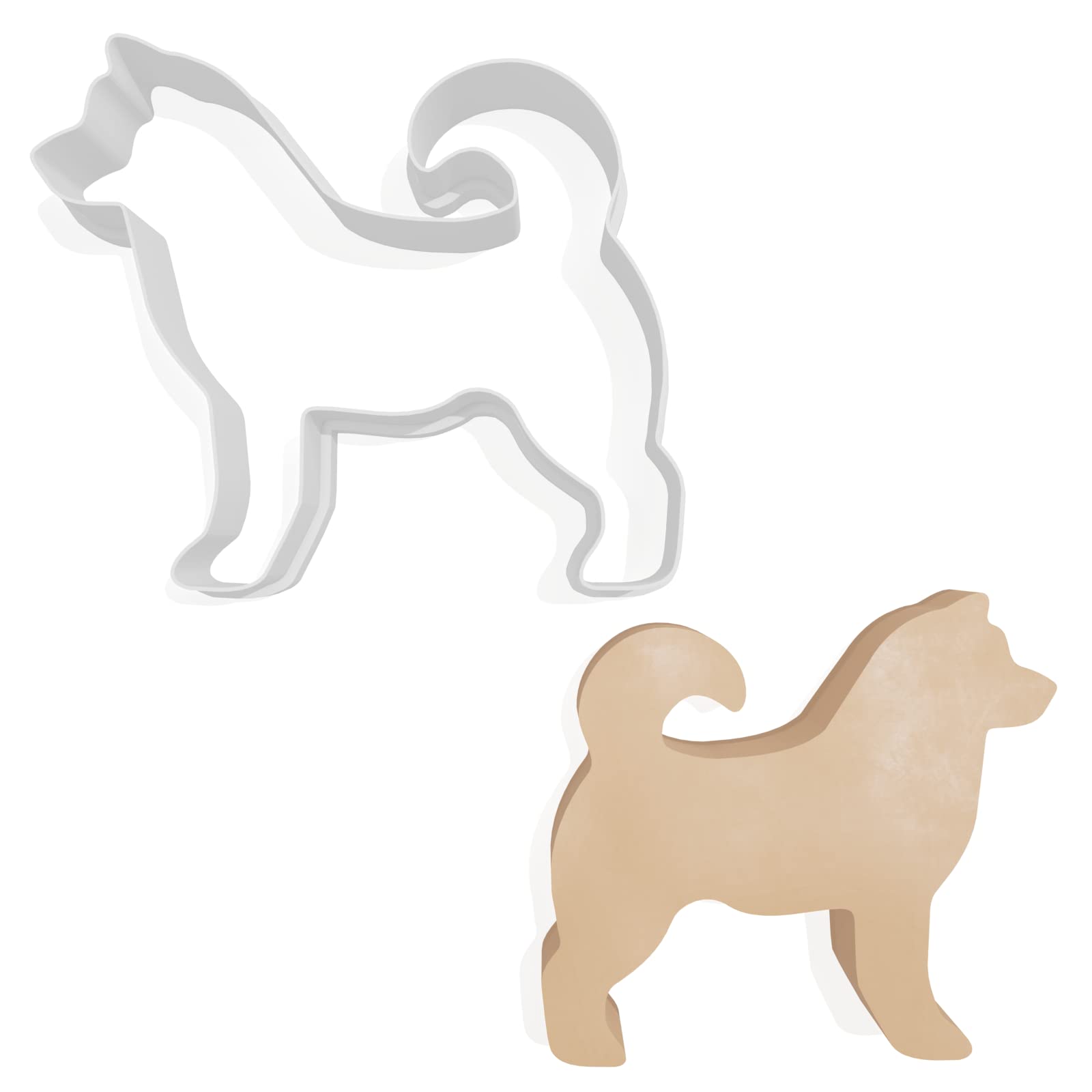 Husky Dog Cookie Cutter - 3 Sizes