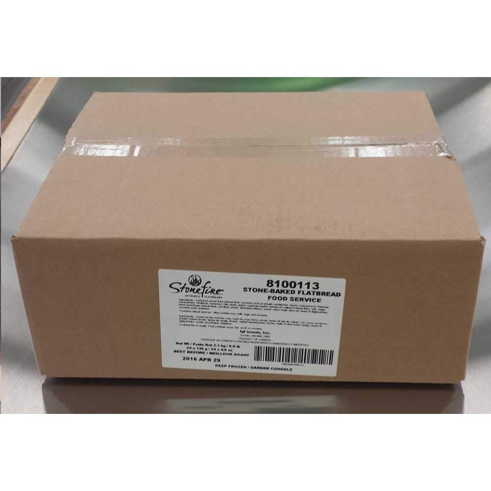 Stone Baked Flat Bread -- 24 per case.