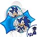 BirthdayExpress Sonic The Hedgehog Party Supplies - Balloon Bouquet