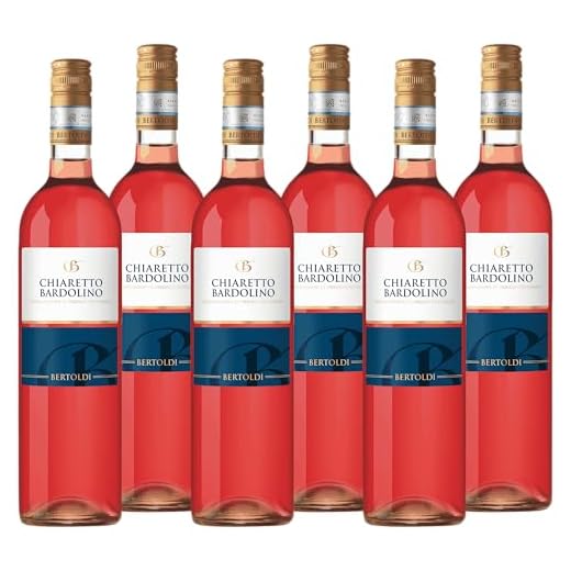 Chiaretto Bardolino DOC "Bertoldi" Roséwein Venetien trocken (6 x 0.75l)