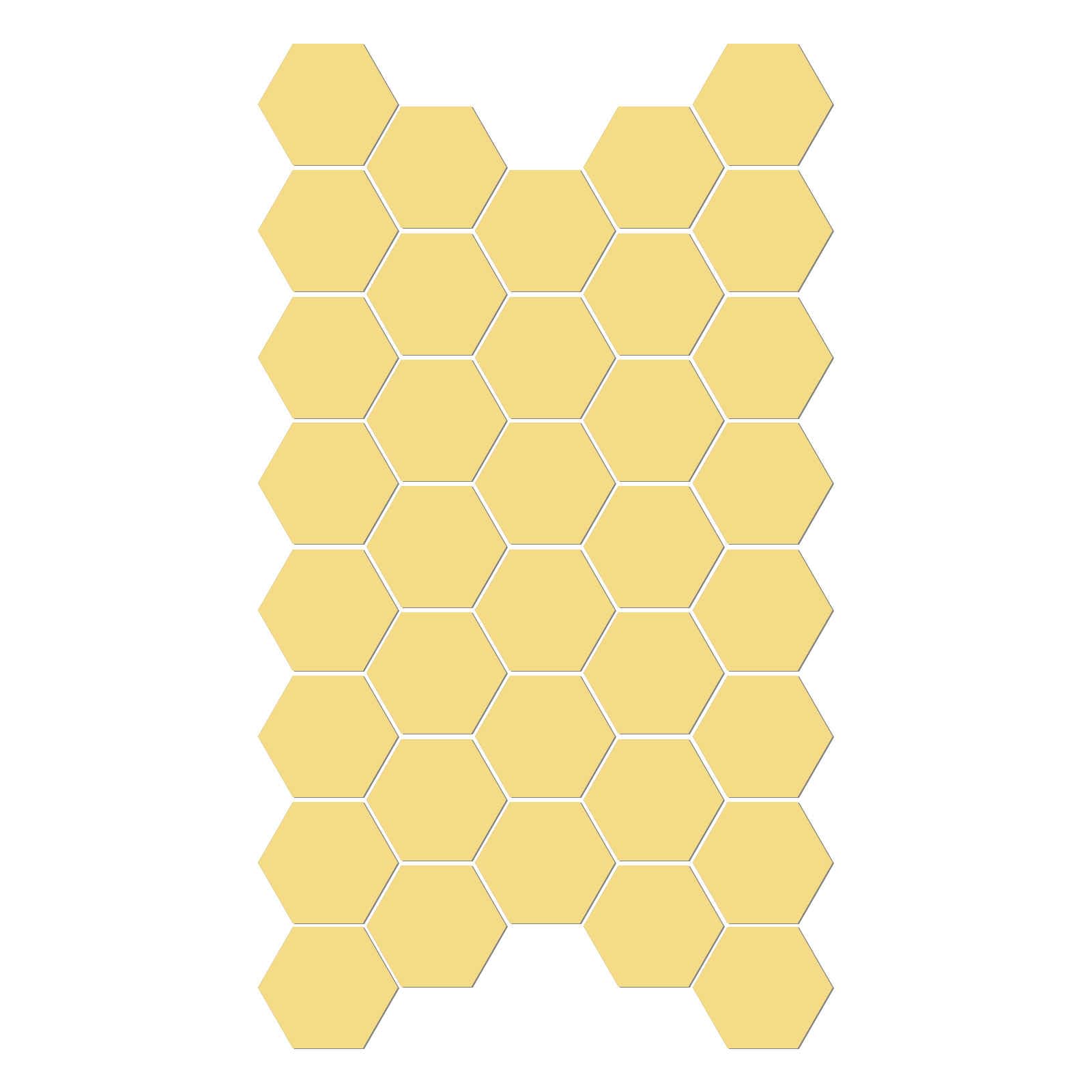 36pcs Hexagon Mirror Stickers Wall Decals, Self Adhesive Hexagonal Acrylic Mirrors, Removable DIY Art Decoration Craft Tiles for Home Living Room, Bedroom, Background, Gold