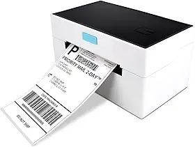 Impressora Térmica Bluetooth + USB 4x6 100x150mm | NÃO USA TINTA | Envio Mercado Livre Shopee Amazon | Alta Velocidade 160mm/s | Profissional E-commerce