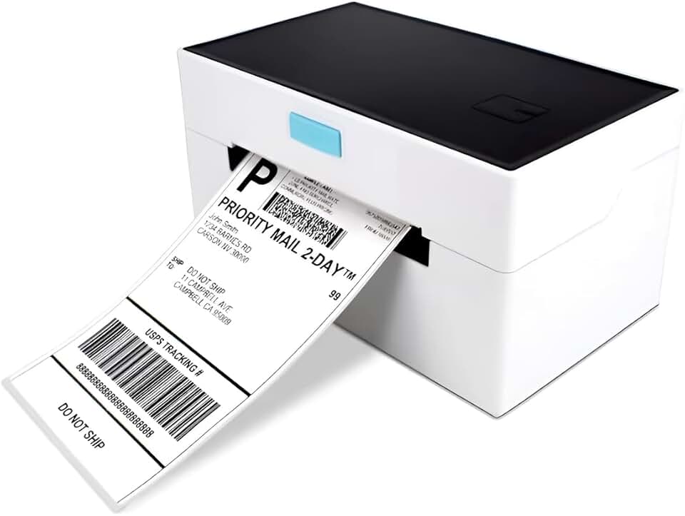 Impressora Térmica Bluetooth + USB 4x6 100x150mm | NÃO USA TINTA | Env