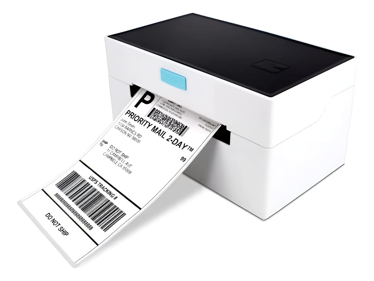 Impressora Térmica Bluetooth + USB 4x6 100x150mm | NÃO USA TINTA | Envio Mercado Livre