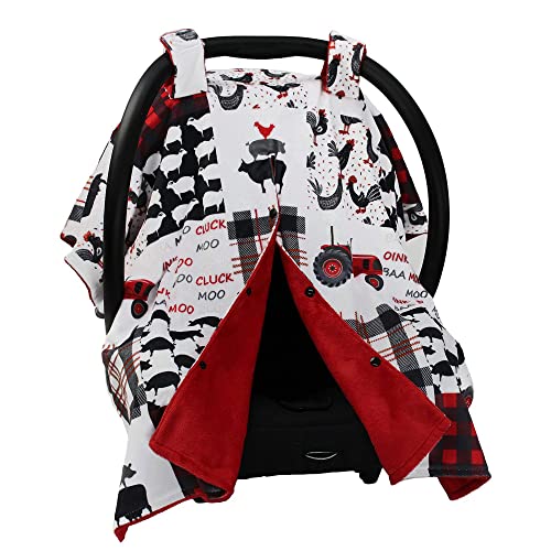 Dear Baby Gear Faux Quilt Car Cover