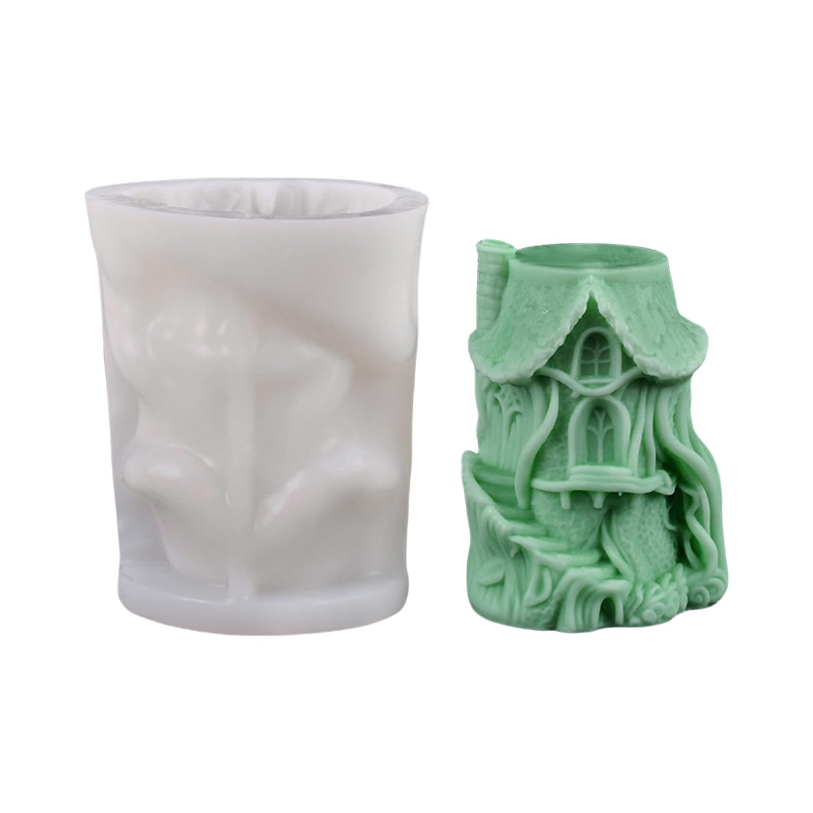 Tsophreniq 3D Castles Ornament Castings Molds Ancient Silicone Plasters Craft Supplies Ancient Silicone