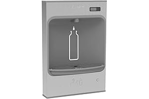 Elkay Wall Mount Bottle Filling Station for Office, School, Gym or Healthcare Facilities, Stainless Steel
