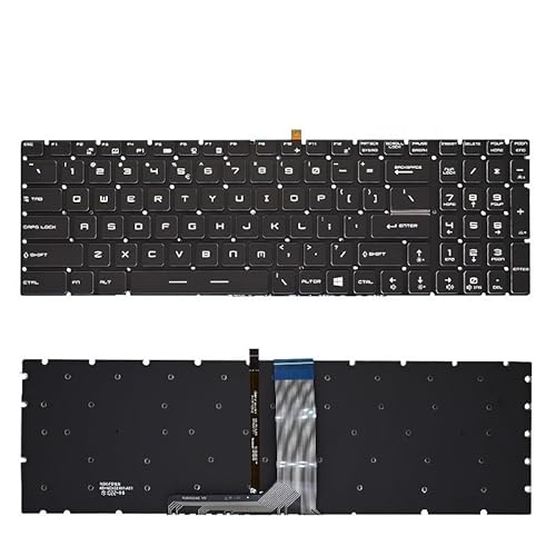 MSI GT72 GS63 GE72 GL62M CX72 PX60 GE62 GP62 GV62 CR72 GL65 PE70 PE60p US/RUobNCgtm[gp\RL[{[h(US White Backlit)