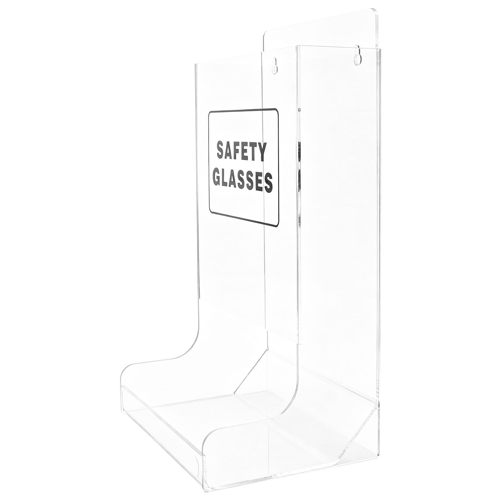 Supvox Acryl Schutzbrillen Wandmontierbar Aufbewahrungsbox, für Labor und