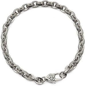 Amazon | [silver KYASYA]シルバー925 六字真言 チェーン