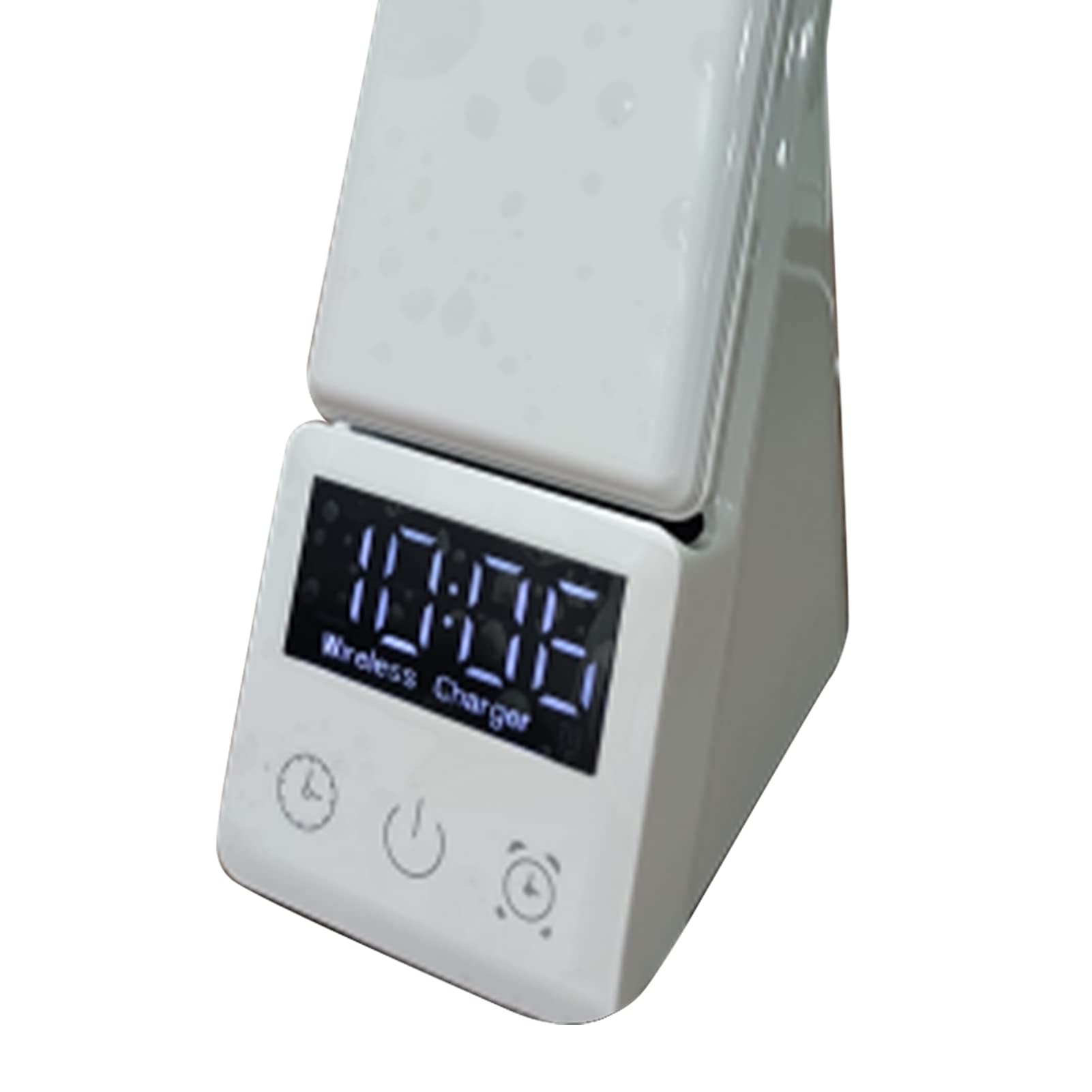 Lampada da Scrivania a LED Lampada da Tavolo Pieghevole da 3 Pollici con Attacco Rapido per Ufficio e Camera da Letto (WHITE)