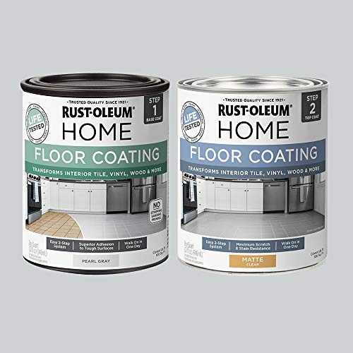 Recubrimiento Rust-Oleum Home Interior para Pisos Mate Gris Perla Kit miniatura 2