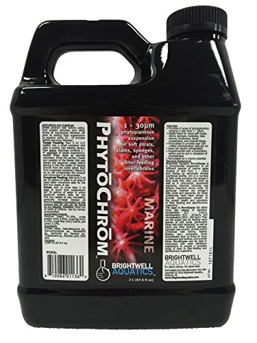 Brightwell Aquatics PhytoChrom - Concentrated Phytoplankton Suspension for Improved Health and Coloration of