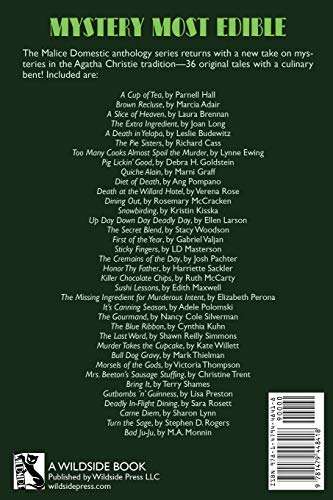 Wildside Press Parnell Hall Presents Malice Domestic: Mystery Most Edible