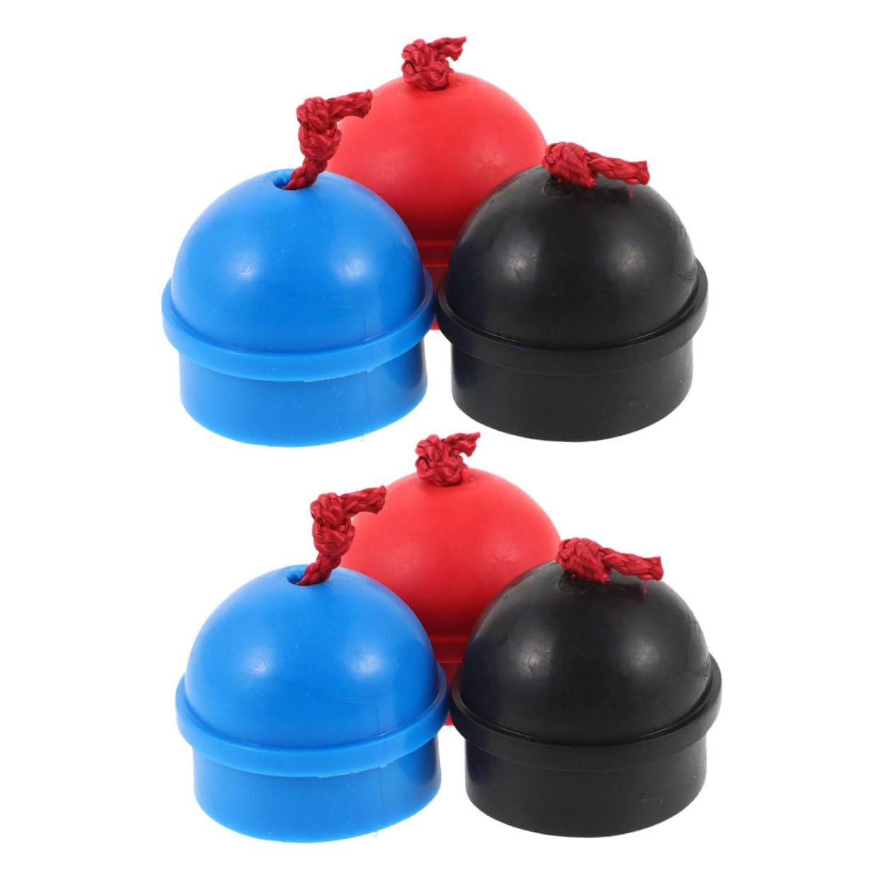 OSOLADY Fashionable Billiard Chalk Clip 6-Pack Snooker Chalk Holder Pool Accessories Portable Holder for Billiards