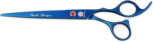Miniatura 3 de Purple Dragon 7.0 pulgadas Rhinestone Decoración 3PCS Pet Grooming Tijeras Perro Corte y adelgazamiento Tijeras Set