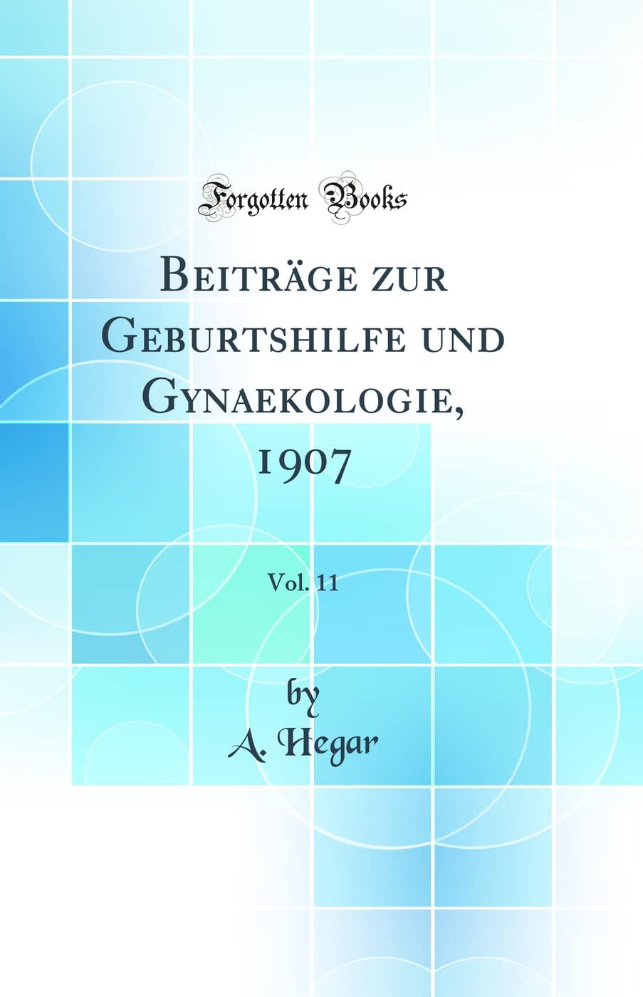 Beitrage Zur Geburtshilfe Und Gynaekologie, 1907, Vol. 11 (Classic Reprint)