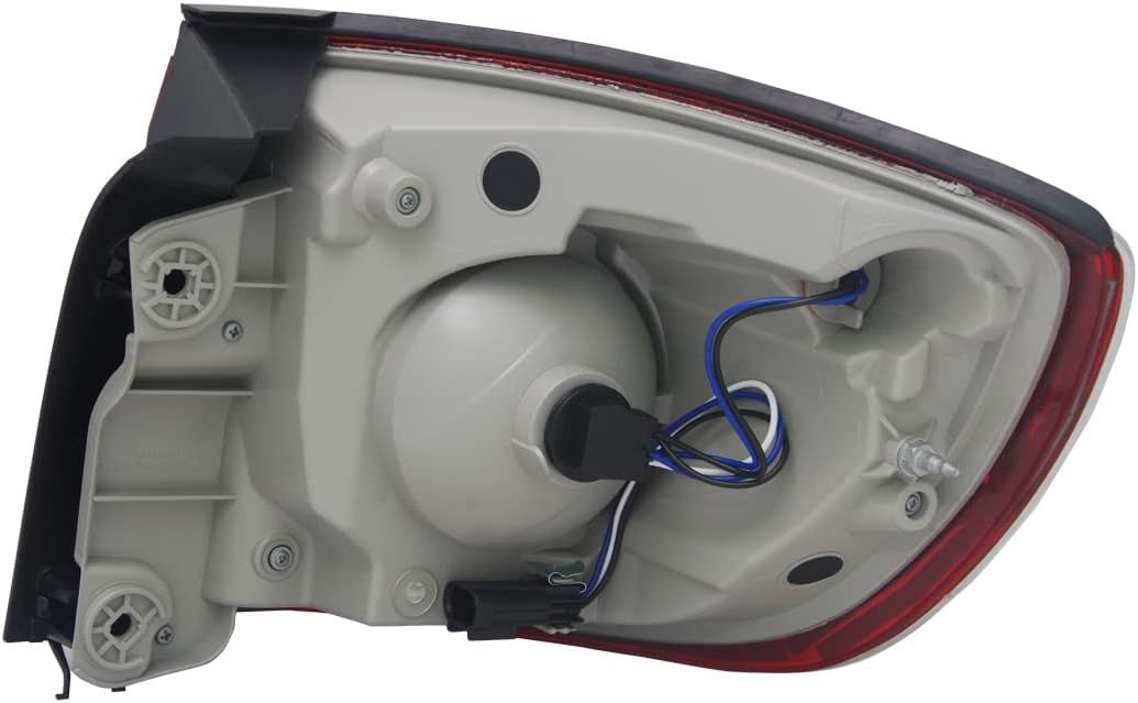 TYC Left Tail Light Assembly Compatible with 2008-2012 Buick Enclave