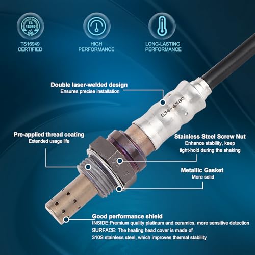 Sensor de oxígeno para Nissan Sentra y Versa miniatura 3