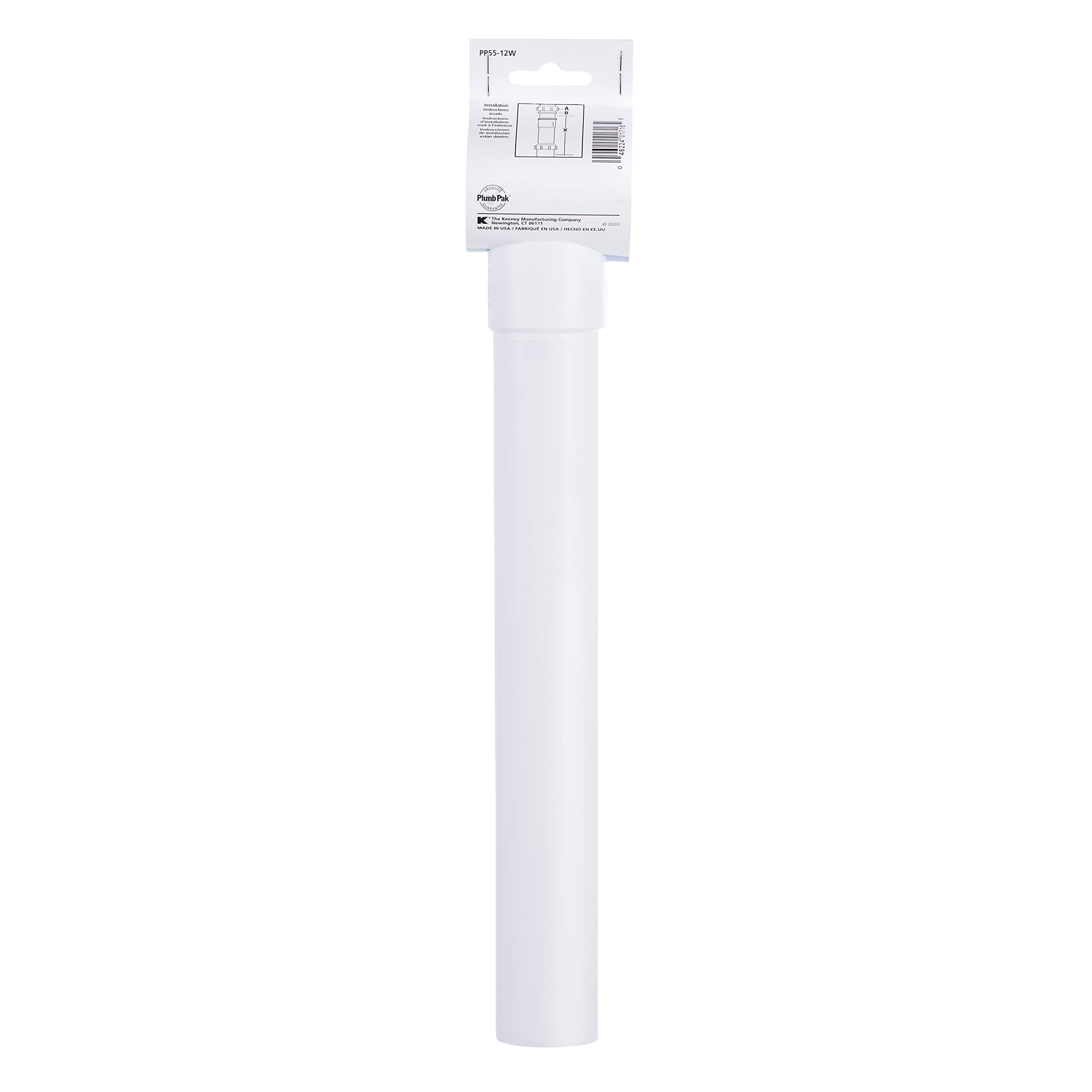 Plumb Pak Extension Tube - 1 1/2" White -4