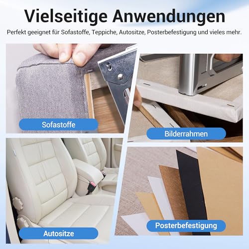 meite Tackerklammern Typ 53, 8 mm verzinkte Klammern Typ 53 JT21 für Handtacker & Elektrotacker, 1.600 Stück, 11,2 mm Rückenbreite, 0,75 mm Drahtstärke, ideal für Polster, Basteln & Möbel