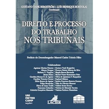 Capa do livro Direito E Processo Do Trabalho Nos Tribunais