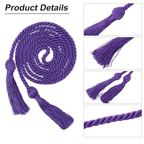 Image of GraduationMall Graduation Honor Cord 68 inch Purple