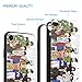 for iPhone7 Plus & iPhone8 Plus, Naruto 222 Design Tempered Glass Phone Case, Anti-Scratch Soft Silicone Bumper Ultra-Thin iPhone7 & 8 Plus Cover for Teens and Adults - Group Photo - 2