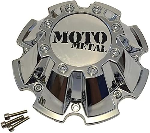 M793CHROME Moto Metal MO962 - Tapa central cromada de repuesto para rueda M793CHROME Moto Metal MO962 - Tapa central cromada de repuesto para rueda